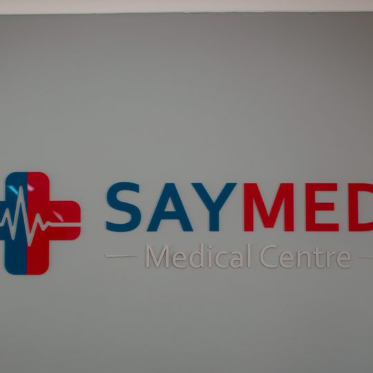 Consultation room at SAYMED Medical Centre, Gatesville Cape Town